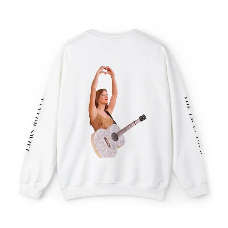 Taylor Swift The Eras Tour Heart Photo Sweatshirt