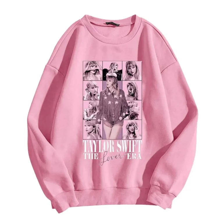 Taylor Swift The Eras Tour Pink Sweatshirt